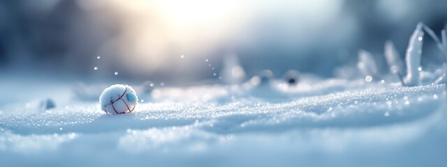 Wall Mural - winter landscape background, generative ai.