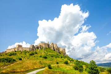 Canvas Print - Zipser Burg, Spišský hrad, Žehra, Slowakei