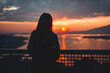© 형주 김 - silhouette of a person,Generative AI