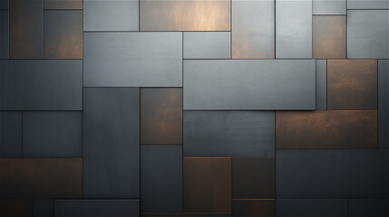 Wall Mural - abstract metal texture