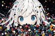 © beeboys - 見つめる女の子,Generative AI AI画像
