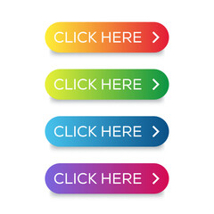 Poster - Click here button. Click here Call to action button