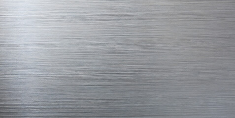 Wall Mural - brushed steel or aluminum metal texture 