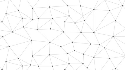 Leinwandbilder - abstract technology background. plexus mesh backdrop. vector
