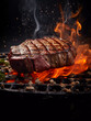 Sizzling Grilled Steak: Ribeye, T-bone, Sirloin, Filet Mignon