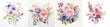 invitation painting postcard rose watercolor wedding label romantic purple birthday border