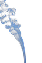 Digital Png Illustration Of Blue Smoke On Transparent Background