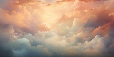 abstract cloudscape background