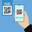 © numthis93 - Cashless transaction process was successful. Vector illustration