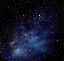stars and galaxy outer space