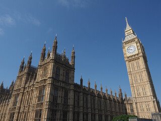 Canvas Print - Houses of Parliament in London