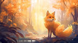 © VICHIZH - Red fur predator animal forest wildlife fox mammal wild nature