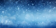 © FJM - Schnee, Eiskristall, Schneefall zu Weihnachten im Winter vor blauem Hintergrund