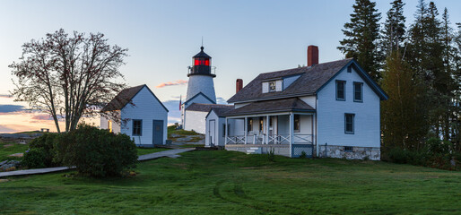 Wall Mural - Lighthouse Dawn