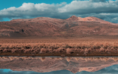 Canvas Print - Mountains in Bolivia