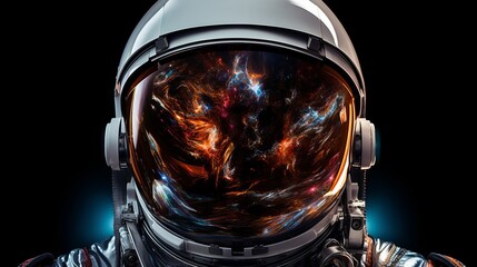 Wall Mural - A man wearing a space suit and helmet