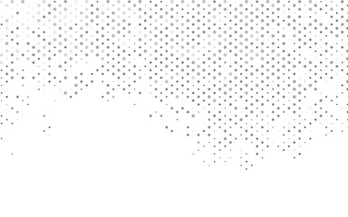 Fototapete - Light Silver, Gray vector layout with circle shapes.