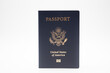© Insight Lens - American passport with isolated white background, front view