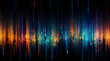 Spectrum Cascade: A Vibrant Abstract Symphony of Colorful Light Streaks