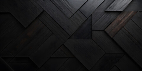 Wall Mural - Dynamic Monochrome Abstraction: A Modern Dark luxury Background