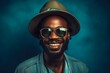 © Stocknterias - Cheerful black man in stylish sunglasses