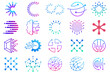 © sincan - Set of technology dot logo design and business card. symbol tech, internet, system, Artificial Intelligence and computer. inspiration logo design modern