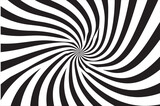 Fototapeta Perspektywa 3d - seamless pattern, optical illusion vector background