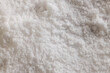 Close up of white snow background with copy space