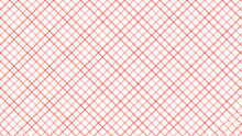 Red Diagonal Checkered In The White Background