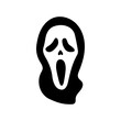 © Maslikhatul - Scream Mask Vector Design on White Background
