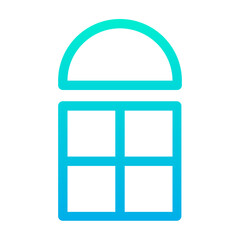 Poster - Outline Gradient Window icon