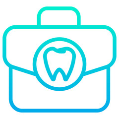 Poster - Outline Gradient Medical Kit icon