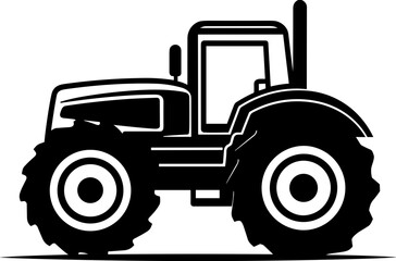 Wall Mural - Tractor Icon Illustration