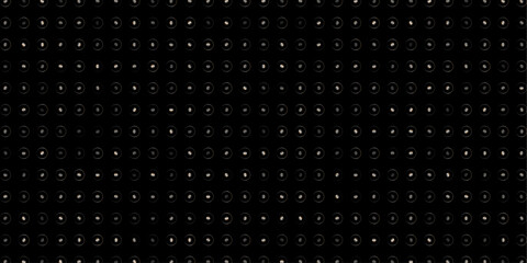 Luxury circle and dot background pattern seamless geometric line abstract gold color design. Vector background