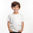 © meow - Mockup white t-shirt for boy