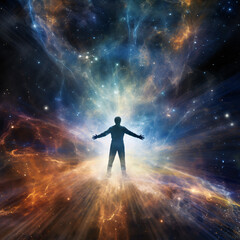 Wall Mural - Awakening the Spirit: Illuminating the Astral Realm