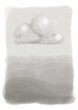 Ilustración triste de nubes fondo gris. perfecto para cartellismo