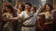 © 대연 김 - People dancing at a festival in ancient Rome