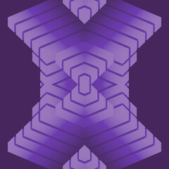 Poster - Trendy and stylish geometric background with rectangular shapes. 3d rendering digital illustration