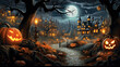 Enchanted Pumpkin Village