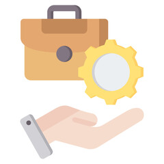 Poster - Volunteer Work Flat Icon