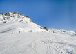 Skiing in Courchevel - Meribel , France.
