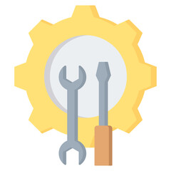 Poster - Tools Flat Icon