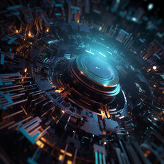 digital technology background