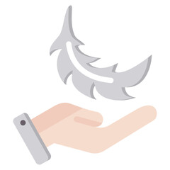 Poster - Sensitive Flat Icon
