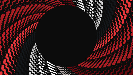 Wall Mural - Abstract spiral vortex symbol logo background in dark color. This can be used as a logo or background wallpaper.