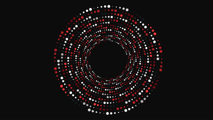 Wall Mural - Abstract spiral vortex symbol logo background in dark color. This can be used as a logo or background wallpaper.