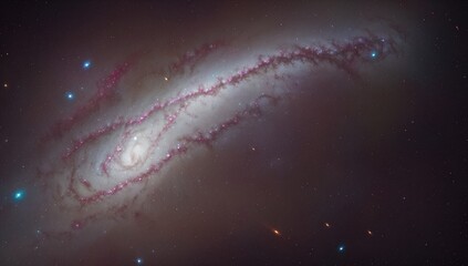 Wall Mural - A Very Large Spiral Galaxy