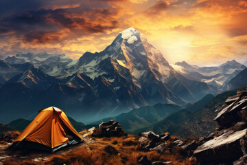 Wall Mural - Mountain Adventure