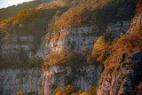 Fototapeta Morze - fall colors in the mountains